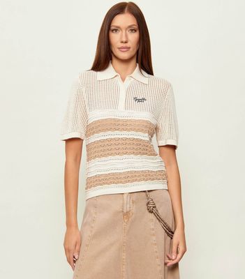 Bluzka damska casualowa Gaëlle Paris ze sklepu: Gomez Fashion Store w kategorii: Bluzki damskie - zdjęcie 874714-BD9-10338_GL262W000042003