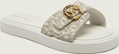 Michael Kors - Klapki damskie letnie ze sklepu: Gomez Fashion Store w kategorii: Klapki damskie - zdjęcie 874714-BD9-10338_MK262W000042150