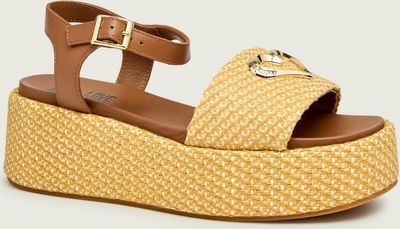 Sandały damskie na lato Love Moschino ze sklepu: Gomez Fashion Store w kategorii: Sandały damskie - zdjęcie 874714-BD9-10338_LM262W000004582