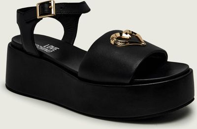 Sandały damskie eleganckie Love Moschino ze sklepu: Gomez Fashion Store w kategorii: Sandały damskie - zdjęcie 874714-BD9-10338_LM262W000011000