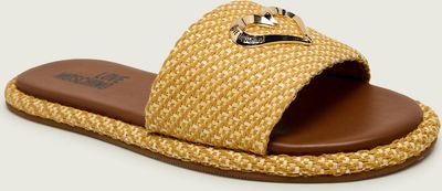 Klapki damskie Love Moschino ze sklepu: Gomez Fashion Store w kategorii: Klapki damskie - zdjęcie 874714-BD9-10338_LM262W000012117