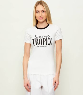 Bluzka damska młodzieżowa Michael Kors ze sklepu: Gomez Fashion Store w kategorii: Bluzki damskie - zdjęcie 874714-BD9-10338_MK262W000117100