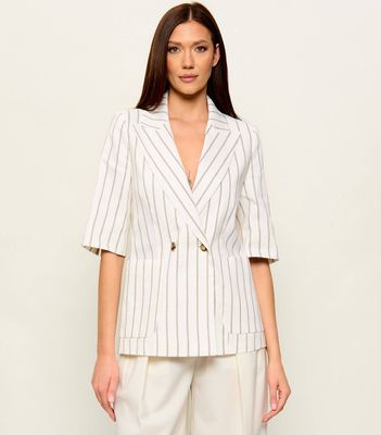 Marynarka elegancki Marella ze sklepu: Gomez Fashion Store w kategorii: Marynarki damskie - zdjęcie 874714-BD9-10338_MA262W000016001