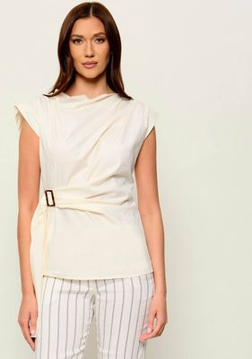 Bluzka damska na zimę Marella ze sklepu: Gomez Fashion Store w kategorii: Bluzki damskie - zdjęcie 874714-BD9-10338_MA262W000027001