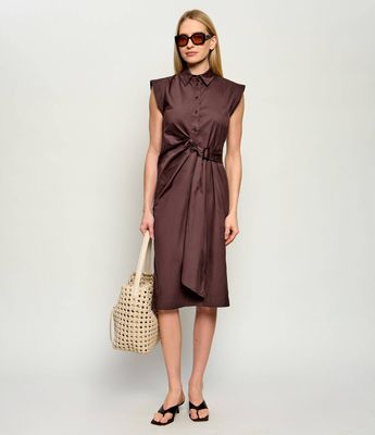 Sukienka na wiosnę Marella ze sklepu: Gomez Fashion Store w kategorii: Sukienki - zdjęcie 874714-BD9-10338_MA262W000030003