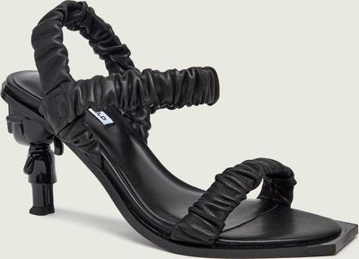 Sandały damskie letnie Karl Lagerfeld ze sklepu: Gomez Fashion Store w kategorii: Sandały damskie - zdjęcie 874714-BD9-10338_KL262W000005066