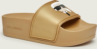 Klapki damskie Karl Lagerfeld ze sklepu: Gomez Fashion Store w kategorii: Klapki damskie - zdjęcie 874714-BD9-10338_KL262W000026248