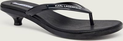 Klapki damskie eleganckie Karl Lagerfeld ze sklepu: Gomez Fashion Store w kategorii: Klapki damskie - zdjęcie 874714-BD9-10338_KL262W000034018