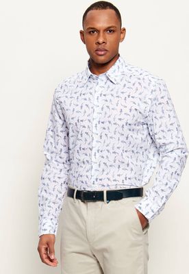 Koszula męska casual na wiosnę Joop! Jeans ze sklepu: Gomez Fashion Store w kategorii: Koszule męskie - zdjęcie 874714-BD9-10338_JJ262M000026105