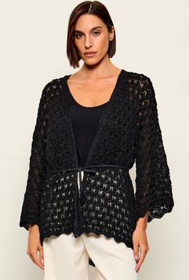 Sweter damski na lato AKEP ze sklepu: Gomez Fashion Store w kategorii: Swetry damskie - zdjęcie 874714-BD9-10338_AP262W000012003