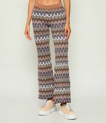 Spodnie damskie w stylu młodzieżowym na wiosnę AKEP ze sklepu: Gomez Fashion Store w kategorii: Spodnie damskie - zdjęcie 874714-BD9-10338_AP262W000021012
