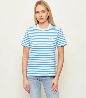 Bluzka damska na lato Joop! Jeans ze sklepu: Gomez Fashion Store w kategorii: Bluzki damskie - zdjęcie 874714-BD9-10338_JJ262W000029441