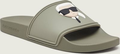 Klapki męskie na lato Karl Lagerfeld ze sklepu: Gomez Fashion Store w kategorii: Klapki męskie - zdjęcie 874714-BD9-10338_KL262M000138E45
