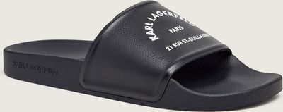 Klapki męskie na lato Karl Lagerfeld ze sklepu: Gomez Fashion Store w kategorii: Klapki męskie - zdjęcie 874714-BD9-10338_KL262M000141018