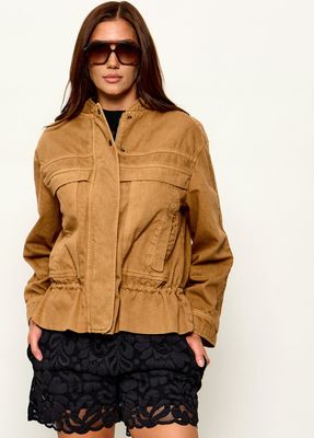 Kurtka damska casualowa Ba&sh ze sklepu: Gomez Fashion Store w kategorii: Kurtki damskie - zdjęcie 874714-BD9-10338_BH262W000007027