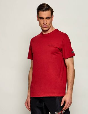 T-shirt męski Iceberg ze sklepu: Gomez Fashion Store w kategorii: T-shirty męskie - zdjęcie 874714-BD9-10338_II262M000017804