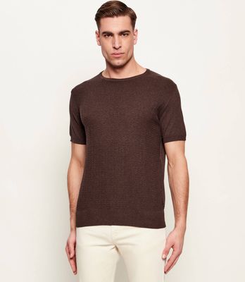 Sweter męski klasyczny Sand Copenhagen ze sklepu: Gomez Fashion Store w kategorii: Swetry męskie - zdjęcie 874714-BD9-10338_SG262M000021043