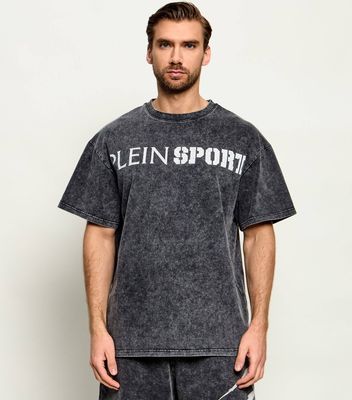 T-shirt męski sportowy Plein Sport ze sklepu: Gomez Fashion Store w kategorii: T-shirty męskie - zdjęcie 874714-BD9-10338_PS262M000018102