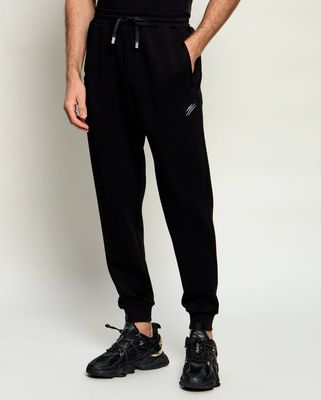 Spodnie męskie bez wzorów Plein Sport ze sklepu: Gomez Fashion Store w kategorii: Spodnie męskie - zdjęcie 874714-BD9-10338_PS262M000015102