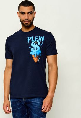 T-shirt męski Philipp Plein ze sklepu: Gomez Fashion Store w kategorii: T-shirty męskie - zdjęcie 874714-BD9-10338_PN262M000012024