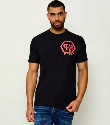 T-shirt męski Philipp Plein ze sklepu: Gomez Fashion Store w kategorii: T-shirty męskie - zdjęcie 874714-BD9-10338_PN262M000013002