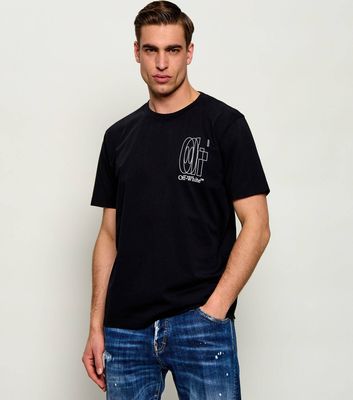 T-shirt męski na wiosnę Off White ze sklepu: Gomez Fashion Store w kategorii: T-shirty męskie - zdjęcie 874714-BD9-10338_OF262M000018076
