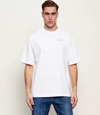 T-shirt męski Off-White ze sklepu: Gomez Fashion Store w kategorii: T-shirty męskie - zdjęcie 874714-BD9-10338_OF262M000020009