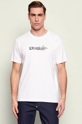 T-shirt męski letni Off-White ze sklepu: Gomez Fashion Store w kategorii: T-shirty męskie - zdjęcie 874714-BD9-10338_OF262M000029009