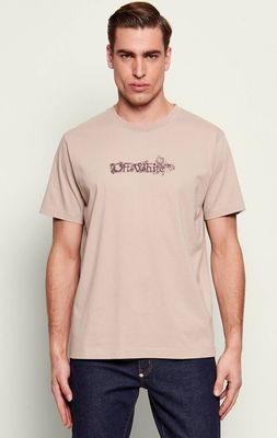 T-shirt męski Off White ze sklepu: Gomez Fashion Store w kategorii: T-shirty męskie - zdjęcie 874714-BD9-10338_OF262M000030079