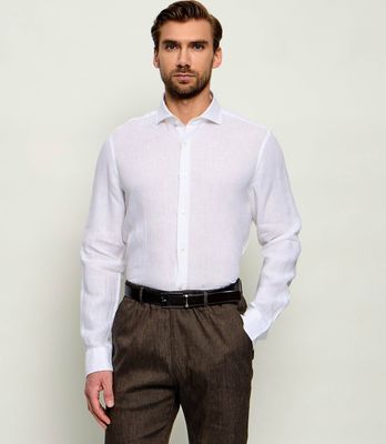 Koszula męska na wiosnę Joop! ze sklepu: Gomez Fashion Store w kategorii: Koszule męskie - zdjęcie 874714-BD9-10338_JO262M000045100