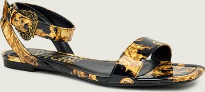 Sandały damskie eleganckie Versace Jeans Couture ze sklepu: Gomez Fashion Store w kategorii: Sandały damskie - zdjęcie 874714-BD9-10338_VR262W000038A06