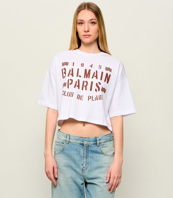 Bluzka damska BALMAIN ze sklepu: Gomez Fashion Store w kategorii: Bluzki damskie - zdjęcie 874714-BD9-10338_BA262W000006145