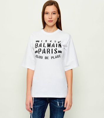 Bluzka damska BALMAIN ze sklepu: Gomez Fashion Store w kategorii: Bluzki damskie - zdjęcie 874714-BD9-10338_BA262W000007016