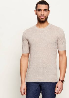 T-shirt męski Gran Sasso ze sklepu: Gomez Fashion Store w kategorii: T-shirty męskie - zdjęcie 874714-BD9-10338_GG262M000005112