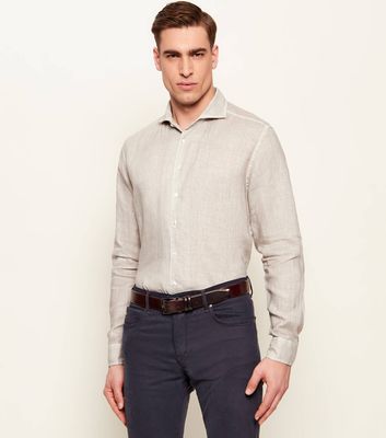 Gran Sasso - Koszula męska casual ze sklepu: Gomez Fashion Store w kategorii: Koszule męskie - zdjęcie 874714-BD9-10338_GG262M000018618