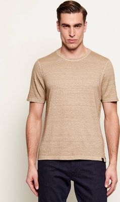 Gran Sasso - T-shirt męski elegancki ze sklepu: Gomez Fashion Store w kategorii: T-shirty męskie - zdjęcie 874714-BD9-10338_GG262M000028017