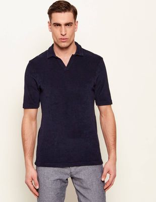 T-shirt męski elegancki Gran Sasso ze sklepu: Gomez Fashion Store w kategorii: T-shirty męskie - zdjęcie 874714-BD9-10338_GG262M000031598