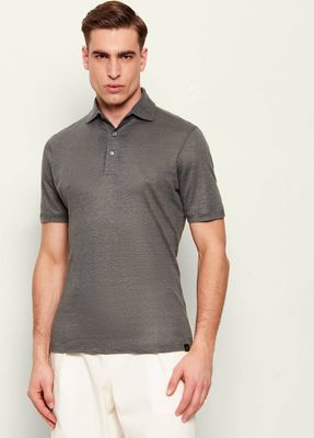T-shirt męski elegancki Gran Sasso ze sklepu: Gomez Fashion Store w kategorii: T-shirty męskie - zdjęcie 874714-BD9-10338_GG262M000035080