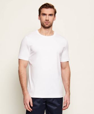 T-shirt męski w sportowym stylu TIGER OF SWEDEN ze sklepu: Gomez Fashion Store w kategorii: T-shirty męskie - zdjęcie 874714-BD9-10338_TG262M000027015