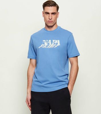 T-shirt męski Napapijri ze sklepu: Gomez Fashion Store w kategorii: T-shirty męskie - zdjęcie 874714-BD9-10338_NA262M000023831