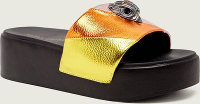 Klapki damskie letnie Kurt Geiger ze sklepu: Gomez Fashion Store w kategorii: Klapki damskie - zdjęcie 874714-BD9-10338_KG262W000150012