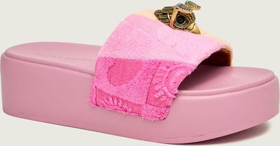 Kurt Geiger - Klapki damskie na lato ze sklepu: Gomez Fashion Store w kategorii: Klapki damskie - zdjęcie 874714-BD9-10338_KG262W000201033