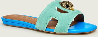Klapki damskie Kurt Geiger ze sklepu: Gomez Fashion Store w kategorii: Klapki damskie - zdjęcie 874714-BD9-10338_KG262W000223060