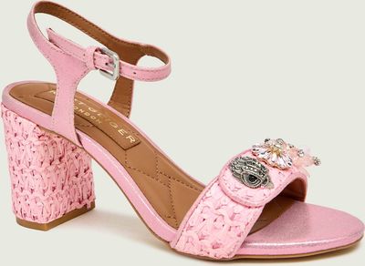 Sandały damskie eleganckie Kurt Geiger ze sklepu: Gomez Fashion Store w kategorii: Sandały damskie - zdjęcie 874714-BD9-10338_KG262W000235030