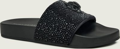 Klapki męskie eleganckie Kurt Geiger ze sklepu: Gomez Fashion Store w kategorii: Klapki męskie - zdjęcie 874714-BD9-10338_KG262M000005001