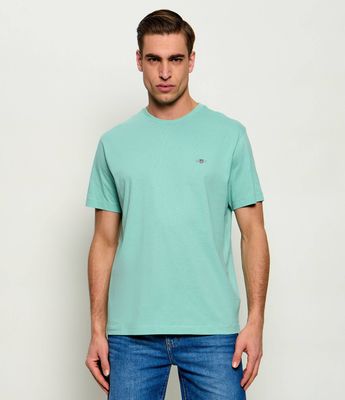 T-shirt męski wiosenny Gant ze sklepu: Gomez Fashion Store w kategorii: T-shirty męskie - zdjęcie 874714-BD9-10338_GA262M000055B13