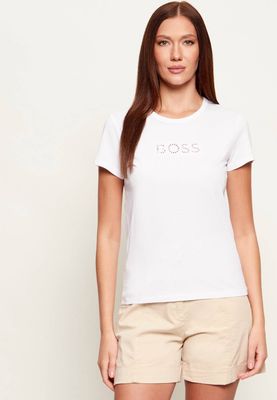 Bluzka damska elegancka BOSS BLACK ze sklepu: Gomez Fashion Store w kategorii: Bluzki damskie - zdjęcie 874714-BD9-10338_BB262W000030100