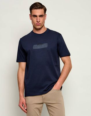 T-shirt męski BOSS ORANGE ze sklepu: Gomez Fashion Store w kategorii: T-shirty męskie - zdjęcie 874714-BD9-10338_BO264M000041404