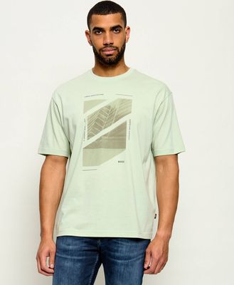 BOSS ORANGE - T-shirt męski letni ze sklepu: Gomez Fashion Store w kategorii: T-shirty męskie - zdjęcie 874714-BD9-10338_BO264M000042384