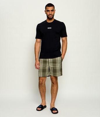 Piżama męska casual na wiosnę BOSS BLACK ze sklepu: Gomez Fashion Store w kategorii: Piżamy męskie - zdjęcie 874714-BD9-10338_BW264M000033348